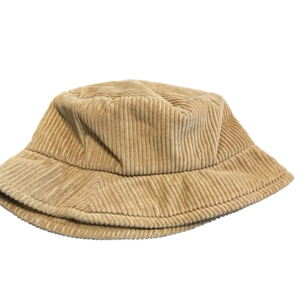 Tan Corduroy Bucket Hat - 100% Cotton